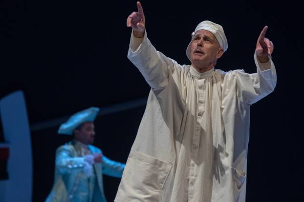 Generalna proba najpoznatije hrvatske operete Mala Floramye