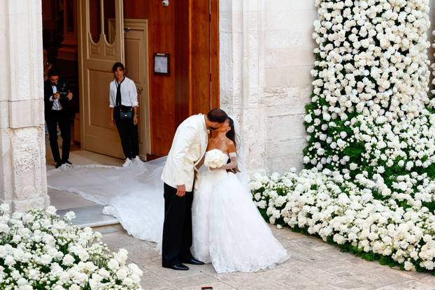 Manchester City goalkeeper and Italy captain Gianluigi Donnarumma marries Alessia Elefante in Locorotondo
