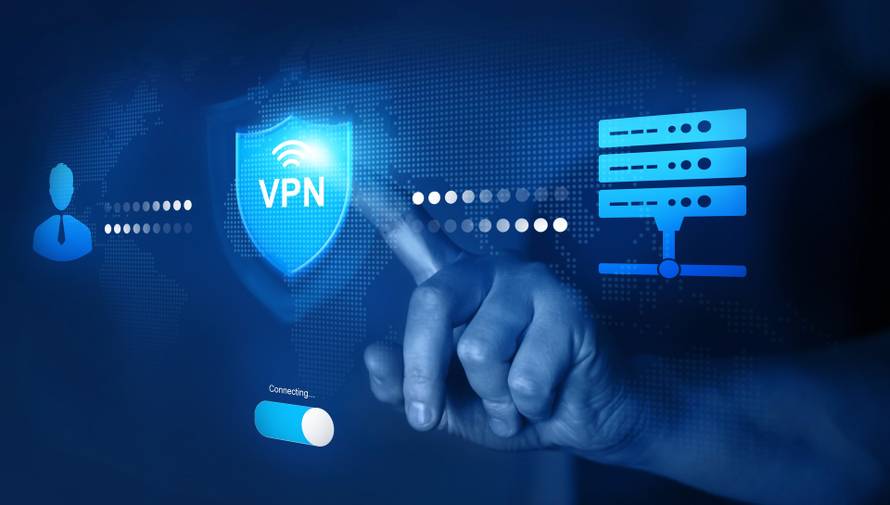 Vpn,Secure,Connection.,Remote,Server,With,Private,Internet,Network,Technology