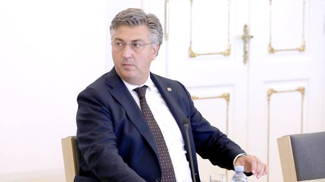 Zagreb: Plenković primio predstavnike socijalnih partnera