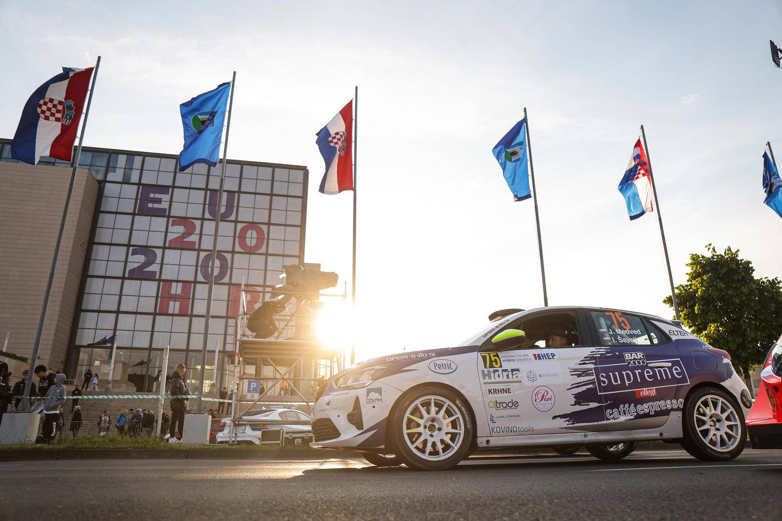 Zagreb: Ceremonijalni start FIA WRC Croatia Rallyja 2024.