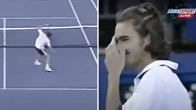 Kako je Ivanišević poludio i razbio reket protiv Federera