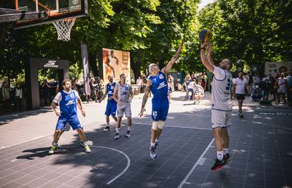 Skechers košarkaški timovi zagrijali su beton Mažuranca ususret Sunset Sports Festivalu