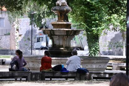 Split: Ljetne vrućine u gradu već od jutra