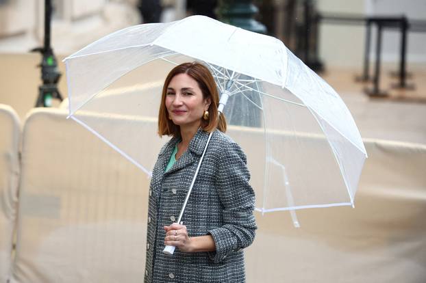 Guests at Chanel Haute Couture Spring/Summer 2026 show in Paris