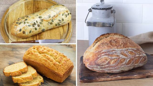 Tri recepta za kruh bez glutena