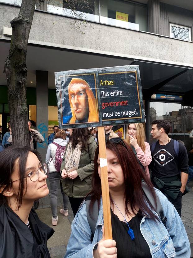 200 slika s masovnog prosvjeda