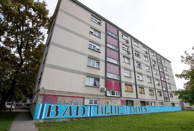 Murali i grafiti Bad Blue Boysa posvećeni Dinamu