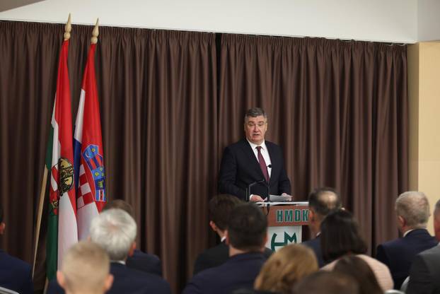 Susret dvojice predsjednika s predstavnicima mađarske manjine u Hrvatskoj 