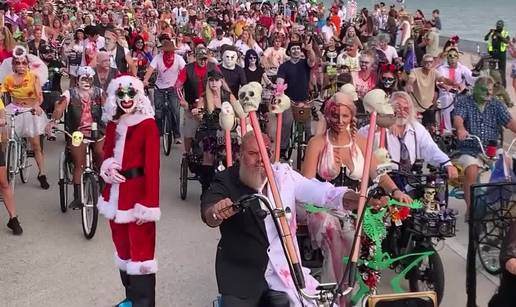 VIDEO Mrtvi umorni? Ovi su zombiji odvozili 6,4 kilometra