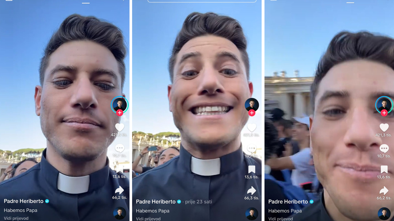 VIDEO TikTok bruji o plavookom svećeniku iz Meksika: 'Oprosti mi Bože, već sam zgriješila...'