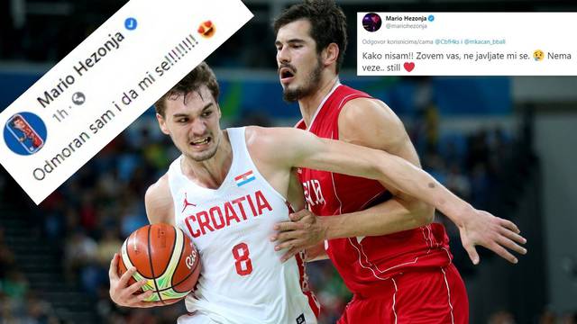 Hezonja ne može ni u e-repku: 'Zovem vas, ne javljate mi se'