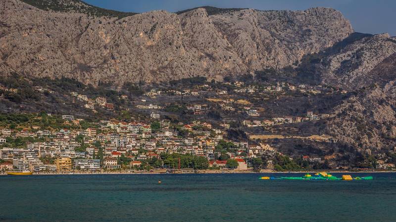 FOTO Pogledajte kako izgledaju dijelovi Omiša nakon požara
