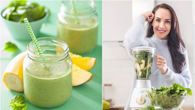 Detoks uz zdrave smoothieje: U zeleni idu špinat i avokado, a u slatki voćni med i borovnice