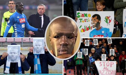 Svi smo mi Koulibaly: Navijači Napolija podržali su Senegalca