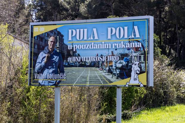 Predizborni Plakati u Puli i okolici