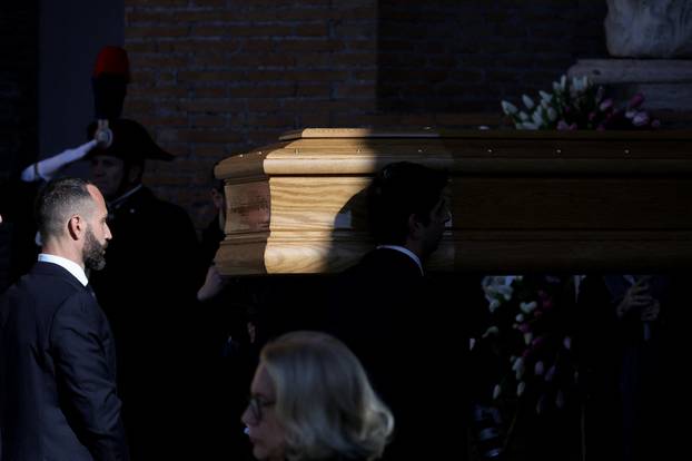 Funeral ceremony of fashion designer Valentino Garavani, in Rome