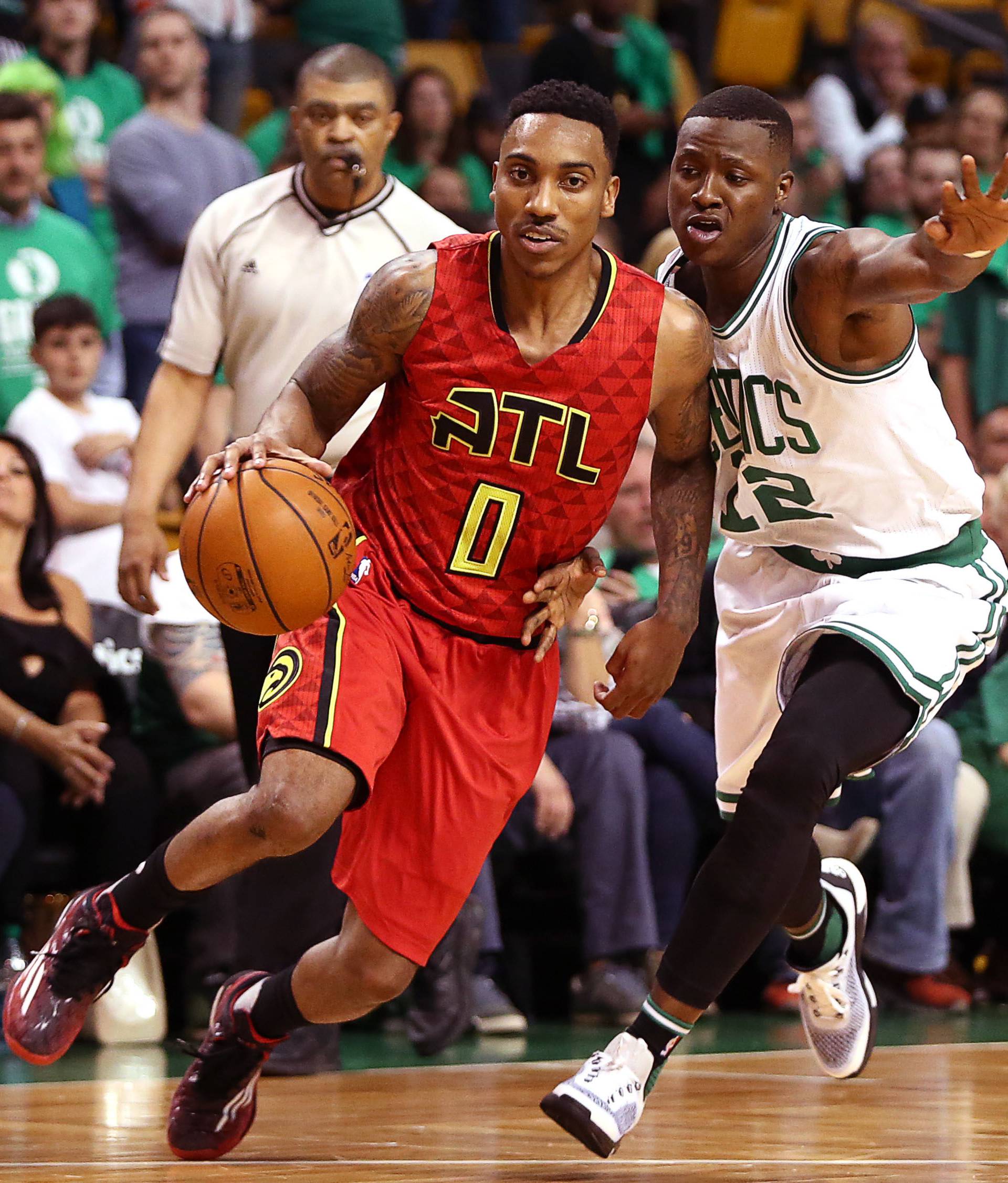 NBA: Playoffs-Atlanta Hawks at Boston Celtics