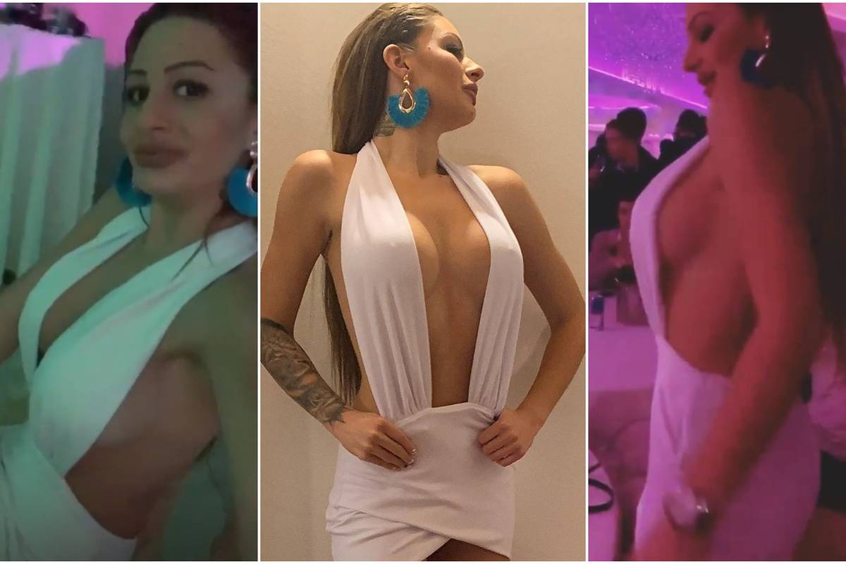 Zavodila pokretima: Mandarina u mini haljini plesala na cajke