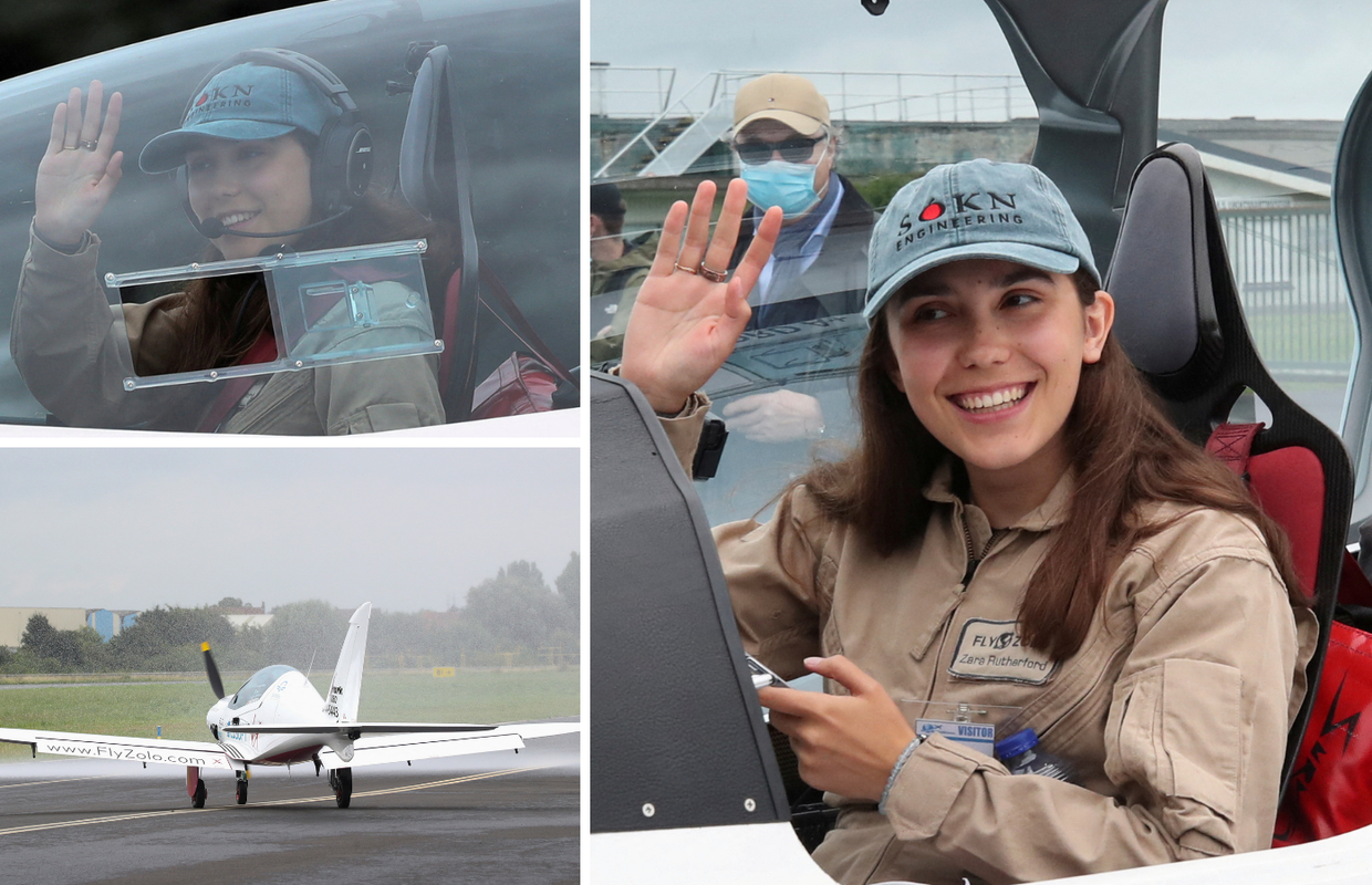 Tinejdžerka Zara Rutherford krenula je na let oko svijeta: 'Bilo je izazovno, ali neopisivo'