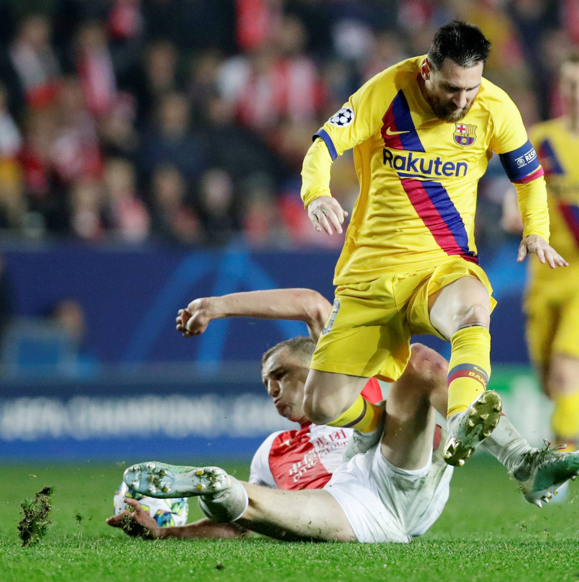 Champions League - Group F - SK Slavia Prague v FC Barcelona