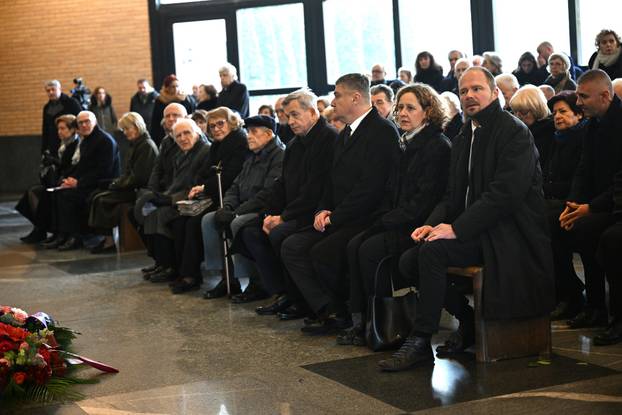 Zagreb: Sprovod violinista Tonka Ninića na Mirogoju