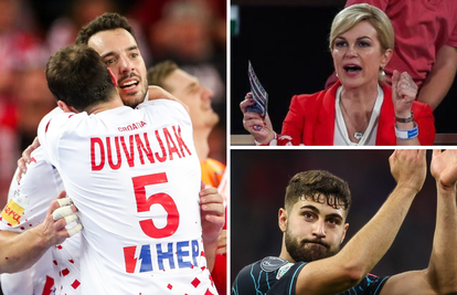 Rukometaši na terenu, estrada na nogama: Gvardiol, Kolinda i mnogi drugi zdušno navijali!