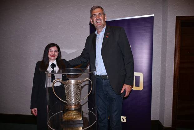 Zagreb: Proslava 80. rođendana Košarkaškog kluba Cibona u hotelu Esplanade