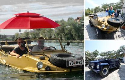 Maria i Rupert voze amfibiju iz 1944. godine: 'S Alpa smo preko rijeka i dolina stigli do Istre'