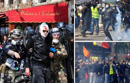 Stravični prizori s ulica Pariza: Policija bacila suzavac na ljude