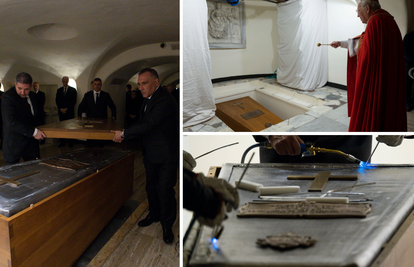 Papa Benedikt XVI. pokopan u bazilici sv. Petra u Vatikanu