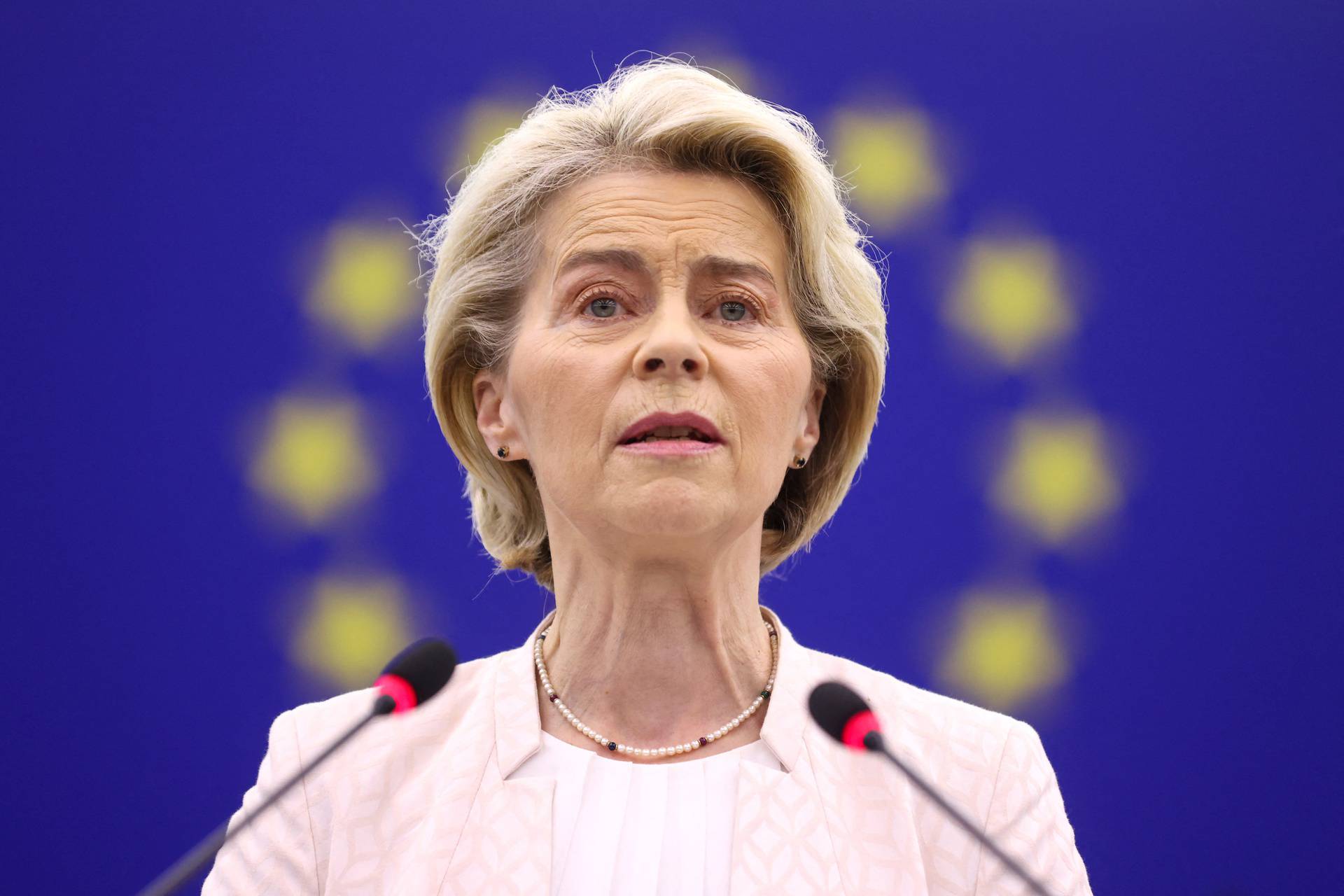 Von der Leyen seeks approval from EU lawmakers for another term as European Commission President