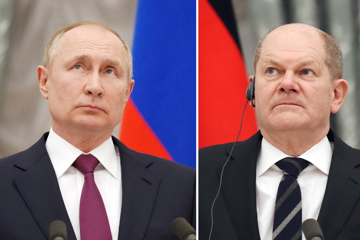 Putin Scholzu: 'Kijev odugovlači mirovne pregovore s Moskvom'