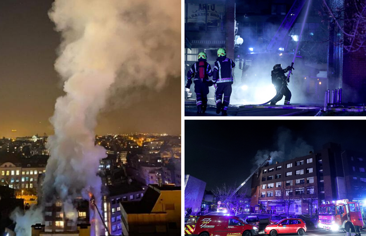 Veliki požar zahvatio je osam stanova, evakuirali sve stanare
