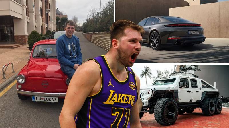 FOTO Dončićevi limeni ljubimci: Džip za apokalipsu, Porsche za svaku prigodu, ima i Zastavu!