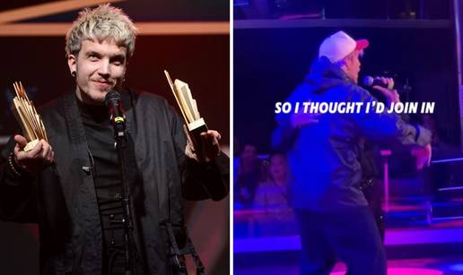 VIDEO Baby Lasagna oduševio obožavateljicu! Na karaokama pjevala njegov hit, a onda...