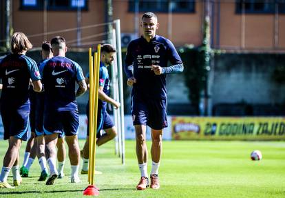 Zagreb: Trening hrvatske nogometne reprezentacije