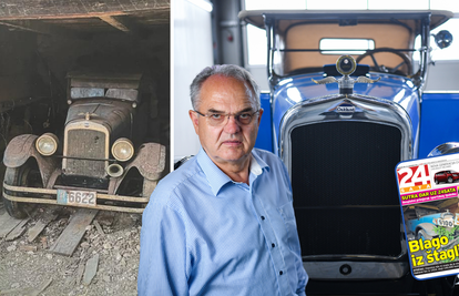 Restaurirali oldtimera iz 1925.:  Stajao je 79 godina u garaži u Otočcu, a danas normalno vozi
