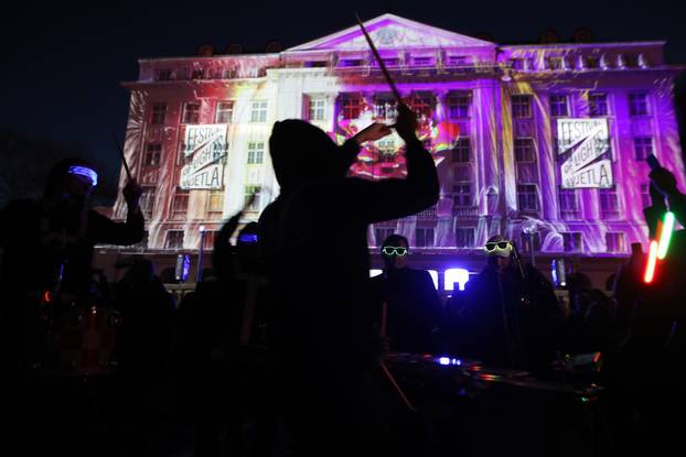 Zagreb: Svečano otvorenje Festivala svjetla