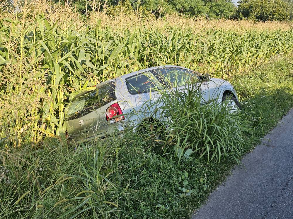 FOTO Užas kod Požege! Autom sletio u Veličanku, ozlijeđene ljude ostavio u vodi i pobjegao