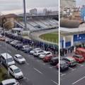 VIDEO Stadion u Kranjčevićevoj bit će krcat! Svi žele na Hajduk i Lokomotivu, pogledajte kolonu