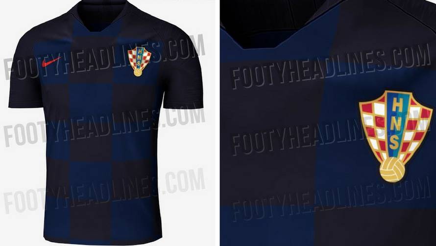 Stigle fotke crno-plavog dresa Hrvatske, kako vam se sviđa?!