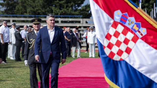 Split: Predsjednik Milanović sudjelovao na 30. obljetnici ustrojavanja HRM