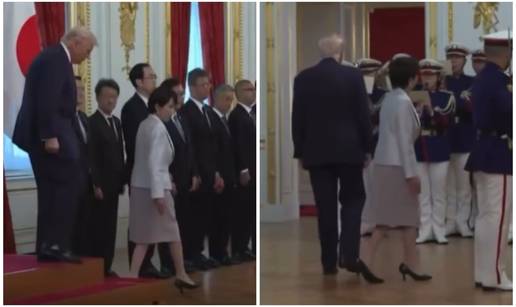 Pogledajte novi Trumpov gaf: Pogubio se u Japanu, kršio je protokol: 'Za starački dom je'