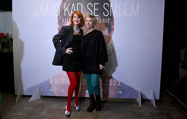 Zagreb: Svečana premijera filma "Samo kad se smijem" redateljice Vanje Juranić u Kinoteci
