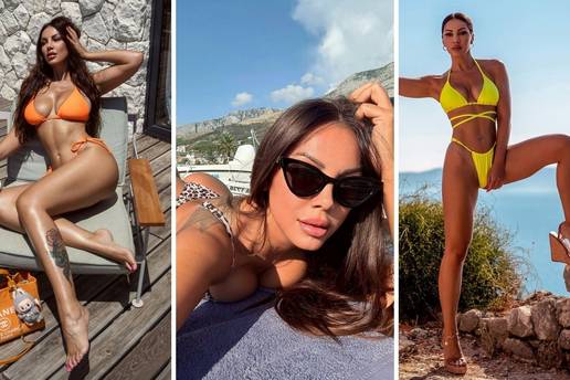 FOTO Njena seksi ljetna izdanja: &Zcaron;anamari ba&scaron; voli minijaturne bikinije, a evo kako joj stoje