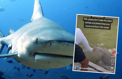 Šokantna snimka s Floride: Stavio ruku u vodu, morski pas ga povukao i bacio iz čamca
