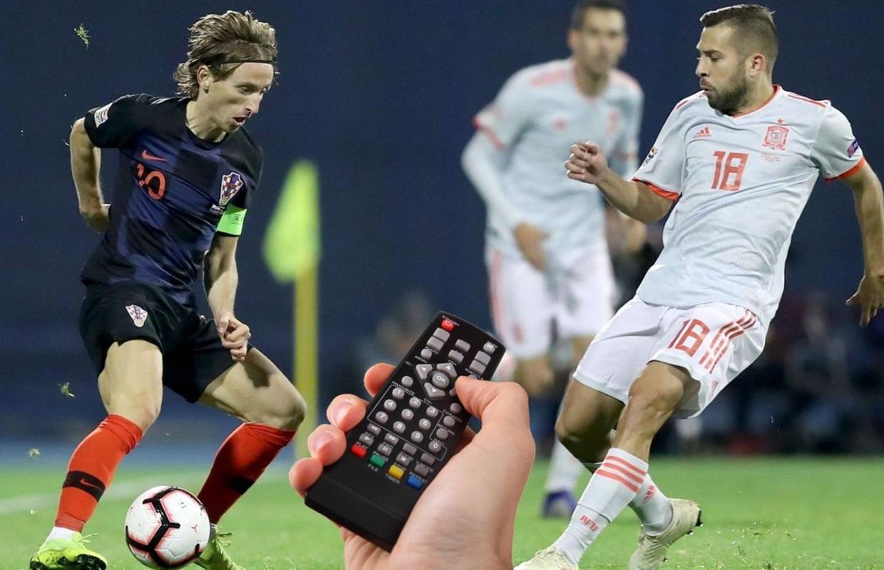Evo gdje gledati spektakularan sudar Hrvatske sa Španjolskom