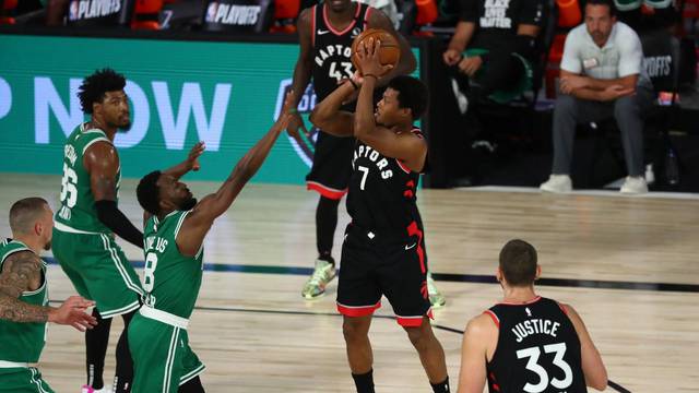 NBA: Playoffs-Toronto Raptors at Boston Celtics