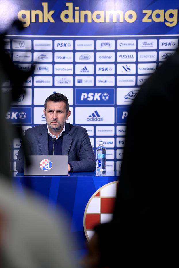 Zagreb: Konferencija za medije trenera NK Osijek Nenada Bjelice nakon utakmice s Dinamom